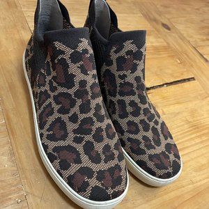 Rothy's Slip-On Cheetah Print Booties